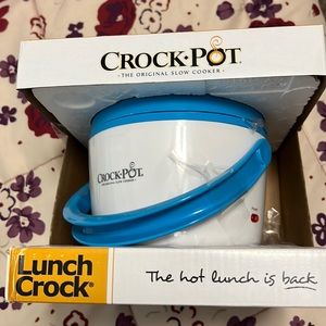 Mini portable lunch crock pot